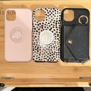 3 iPhone 11 phone cases (BUNDLE DEAL!!)